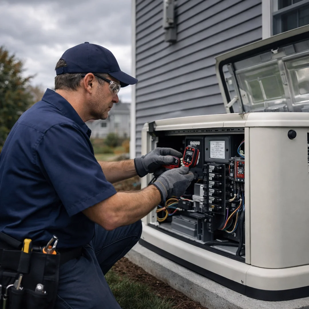 Generator installation — Tolland County CT