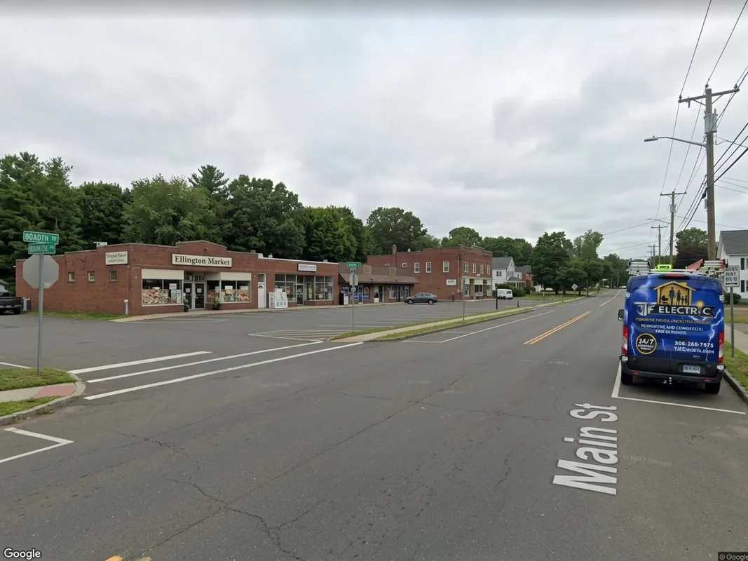 Ellington, CT — TJF Electric service area